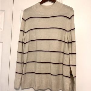 Mock neck sweater